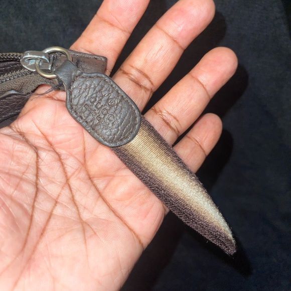 Gucci GG Canvas Clutch Bag 339556 Brown - Picture 13 of 15